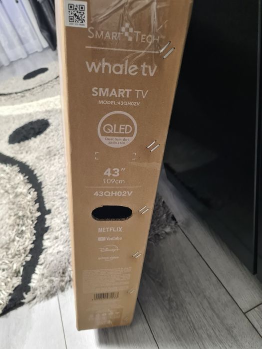 Tv smart Smart Tech UHD 4k 109cm sigilat