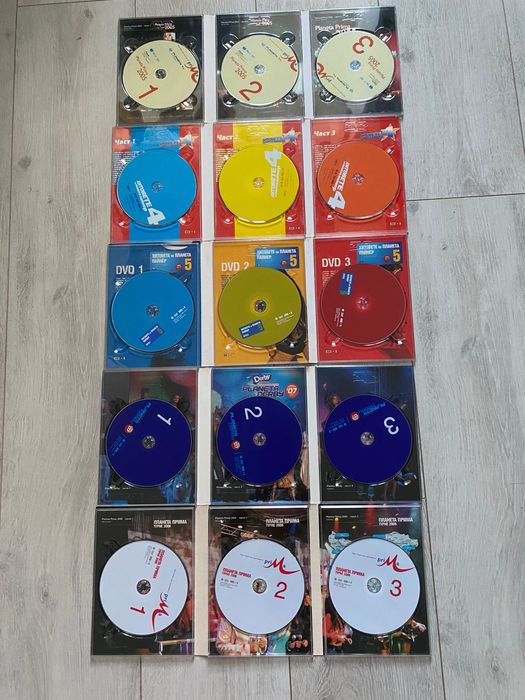 DVD - 31 броя поп фолк