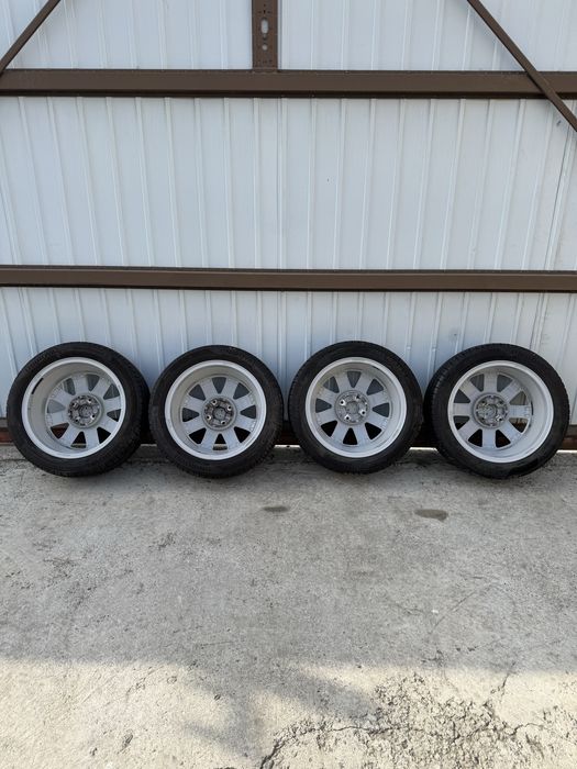 Set Jante Aliaj Originale Peugeot 16" + Anvelope