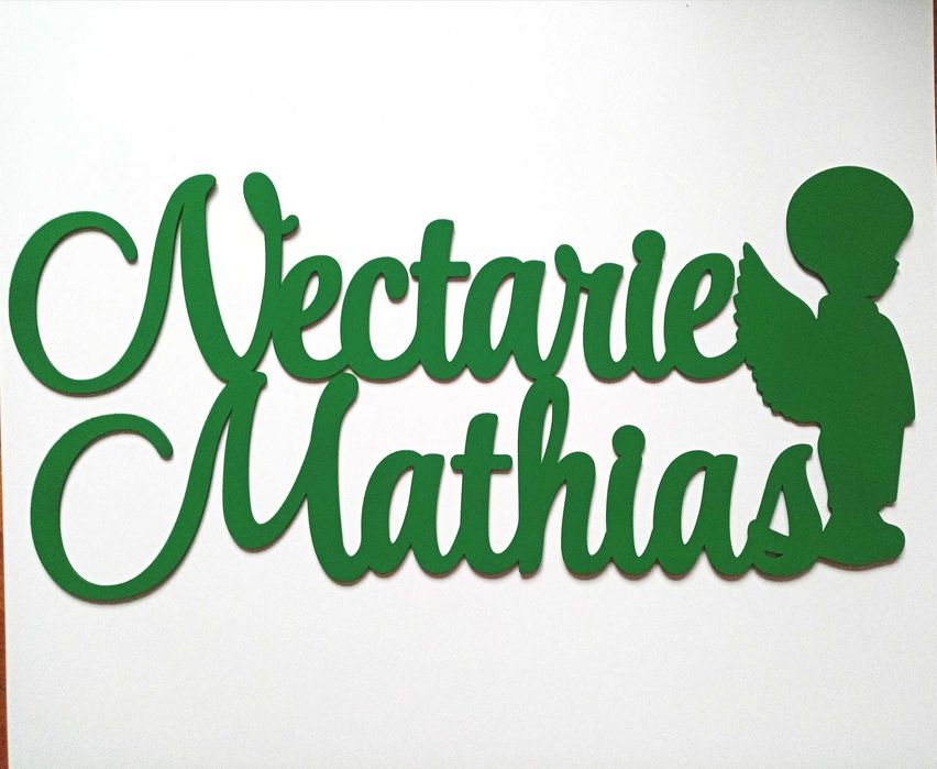 Text personalizat - nume pentru botez, nunta, aniversare