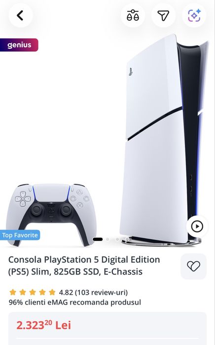 Vand ps5 nou, nefolosit, in cutie!