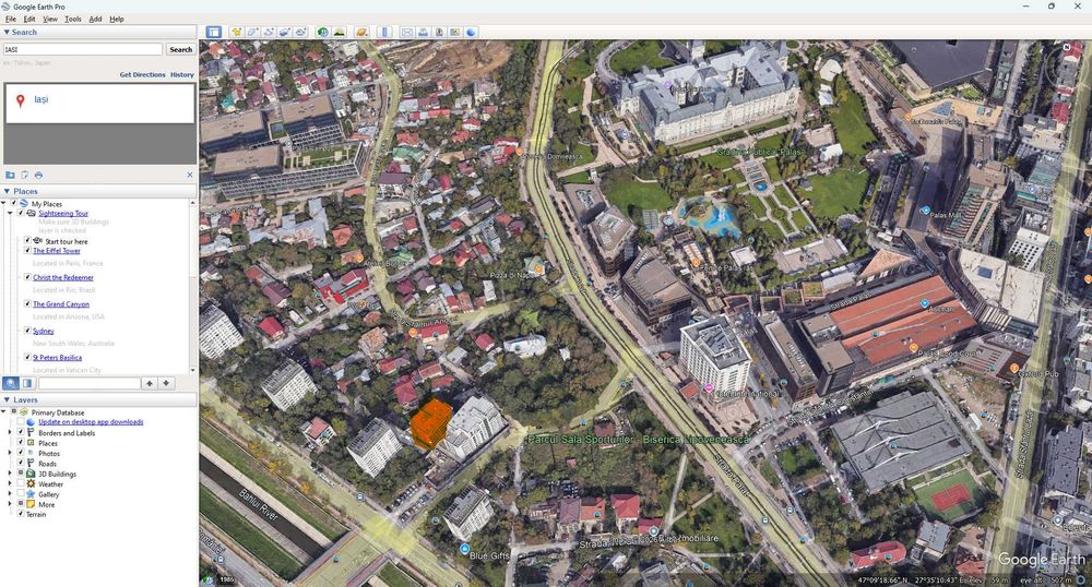 APARTAMENT DE INCHIRIAT zona Palas -  Palas Campus  pretabil pentru o persoana.