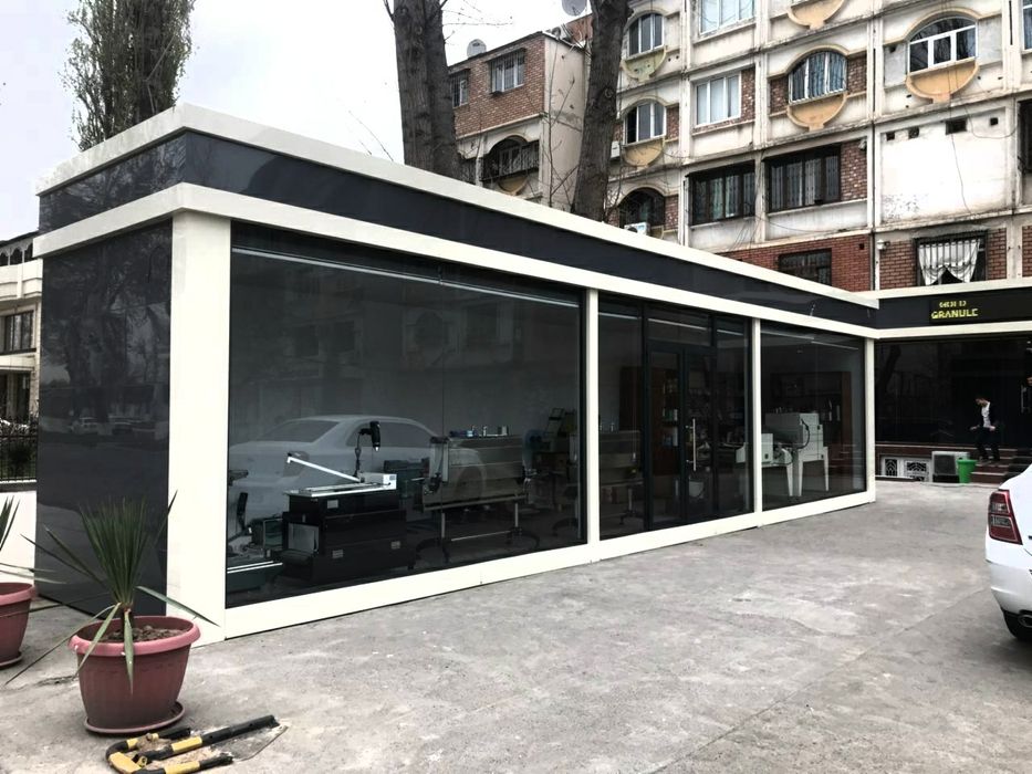 Контейнер под ключ под магазине под офис