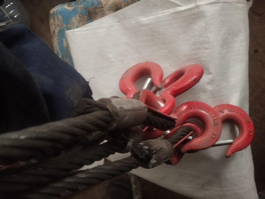 Чалки, стропы тросовые для манипулятора