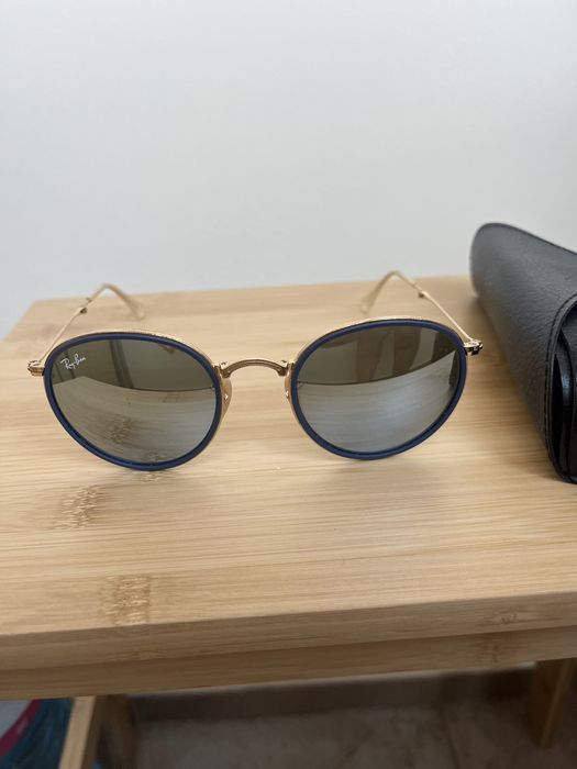 Слънчеви очила Ray Ban в синьо