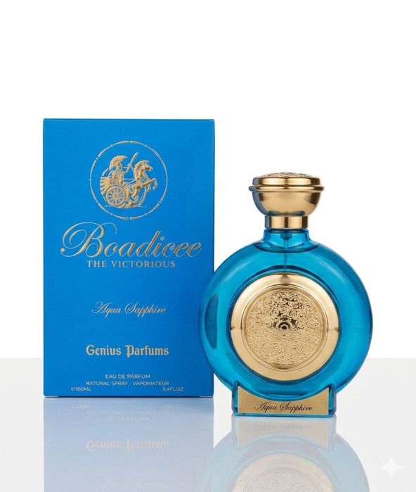 Aqua Sapphire  Boadicea the Victorious