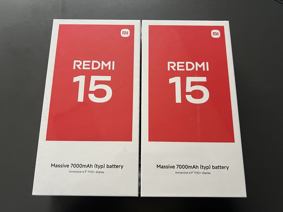 Продавам Xiaomi Redmi 15 128/6GB-НОВ