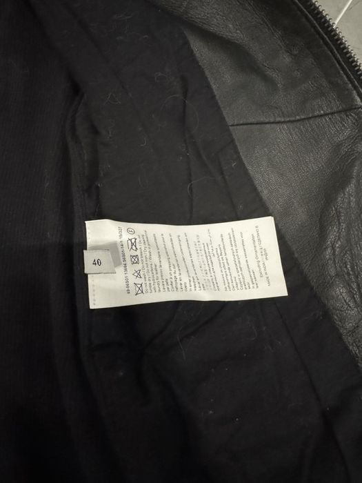 Кожено яке Trussardi Jeans