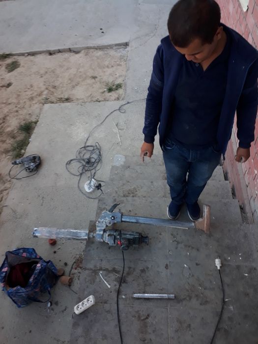 Услуги перфоратор хизмати алмазни бур алмазни сухой тешиш хизматлари