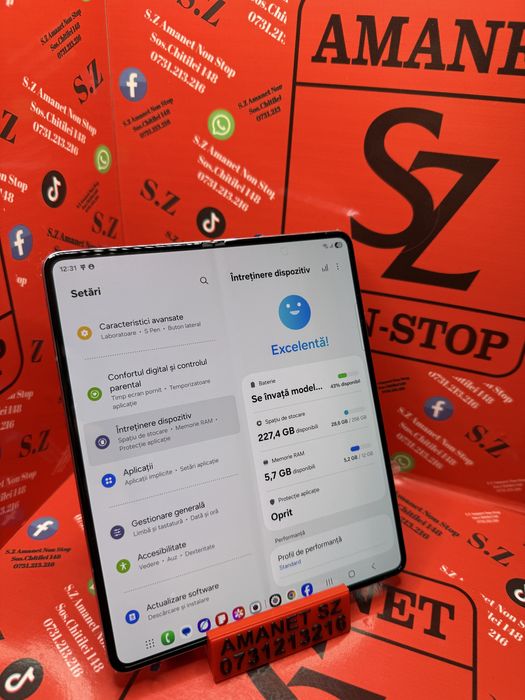 Samsung Z Fold 5 256Gb Amanet SZ Non Stop