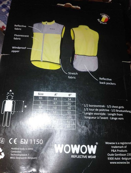 Vesta reflectorizanta biciclist