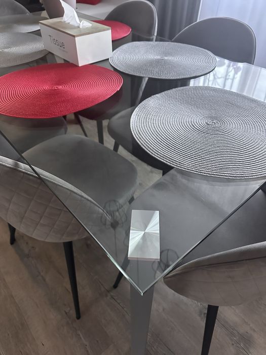 Masa sticla 6 persoane