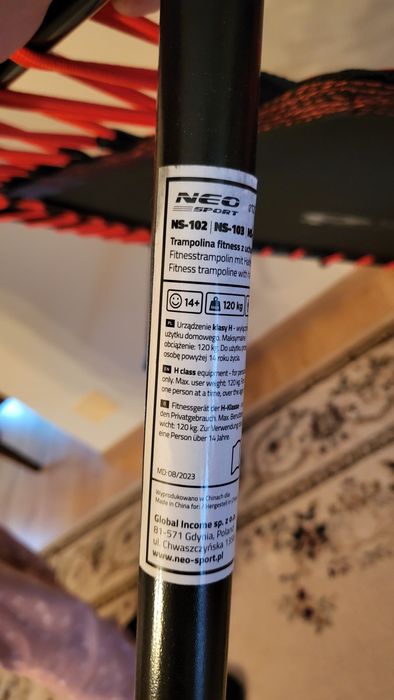 Trambulina fitness Neo Sport 120kg