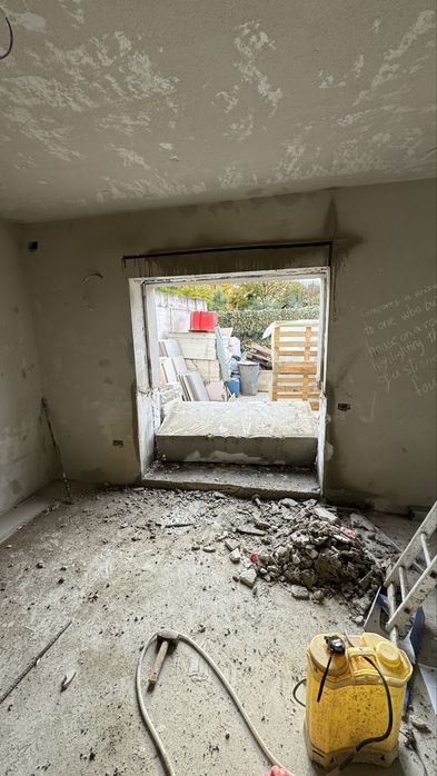 Taieri si decupari beton, demolari