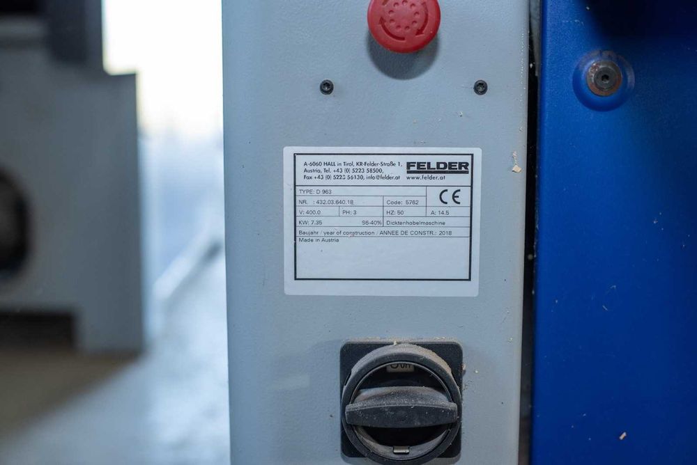 Masina de degrosat Felder D 963