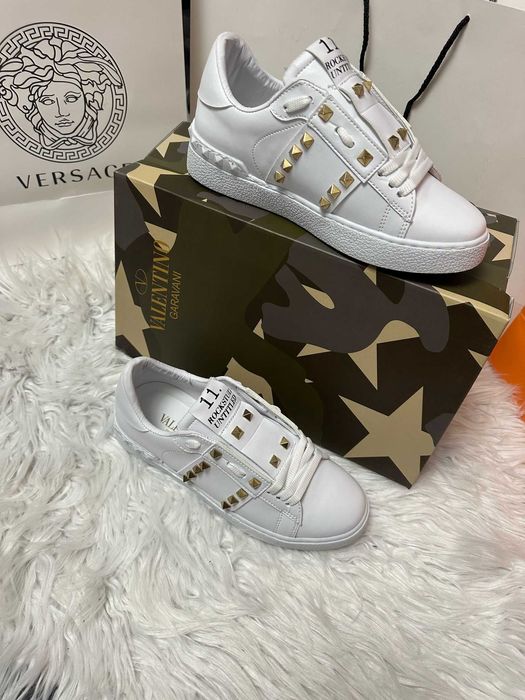 Valentino Rockstud Rockstud FULL WHITE 36 la 44 Verificare Colet