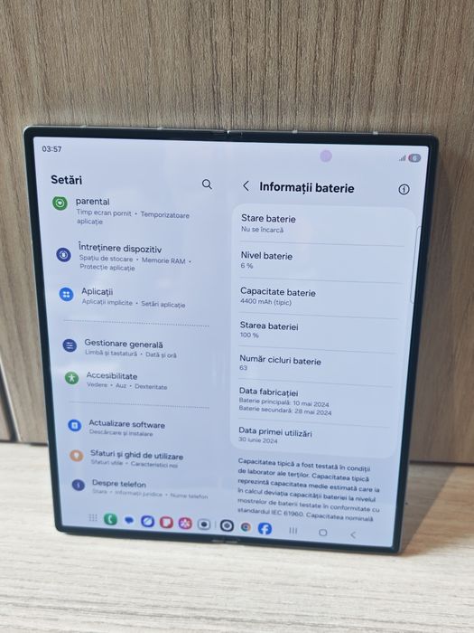 Samsung Galaxy Z Fold 6 Silver