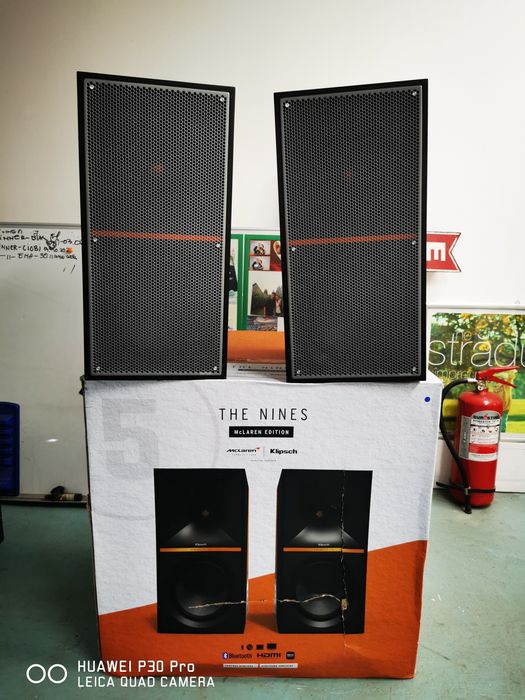 Boxe Klipsch The Nines, amplificate