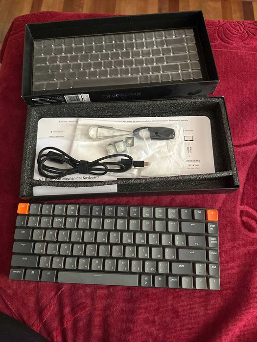 Keychron K3 V2 RGB Hotswap красные свитчи