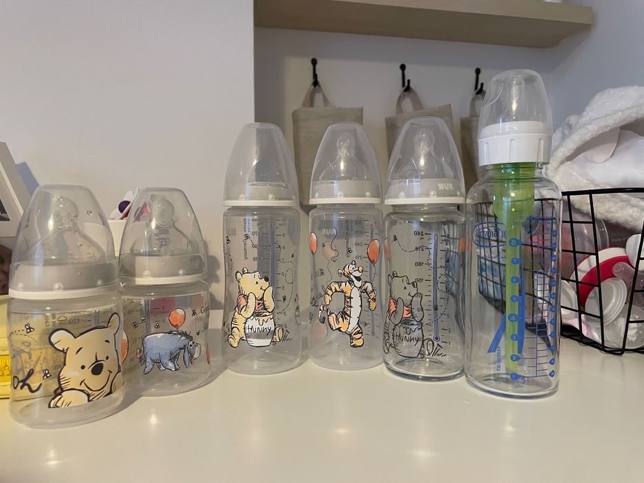 Бебешки шишета Nuk и Dr Brawn’s