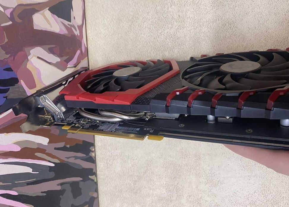 Видеокарта RX 580 8gb MSI gaming