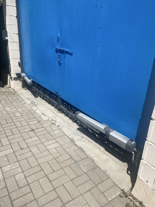 Продам ворота б/у с автоматикой
