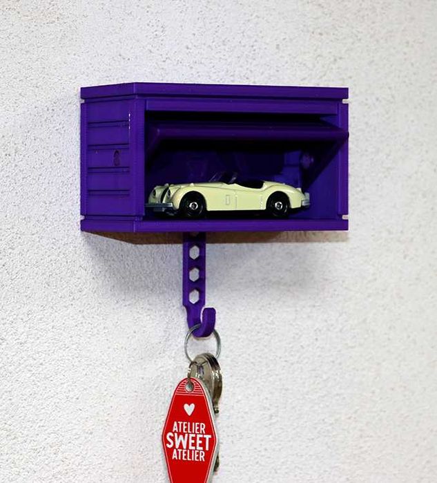 Cuier chei pentru machete Hot Wheels / Matchbox – Scală 1:64