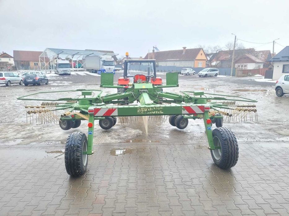 Grebla de adunat fan dublu Krone