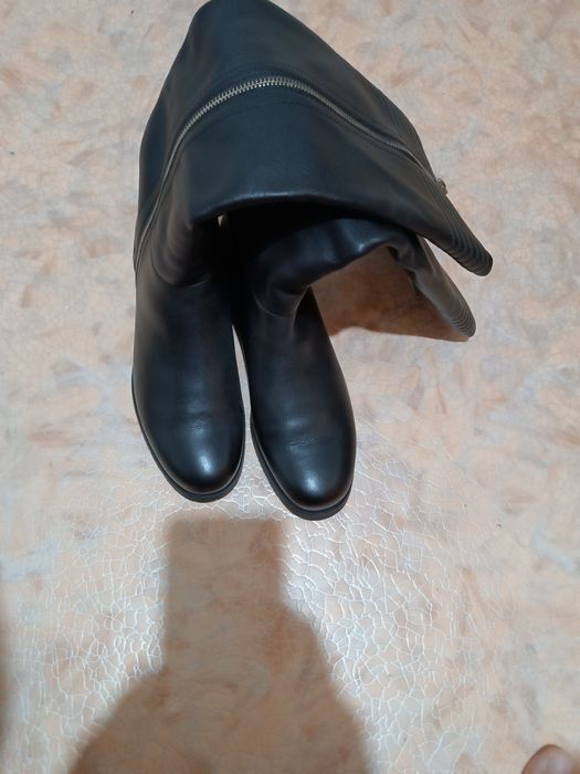 Сапоги Европейка коженные