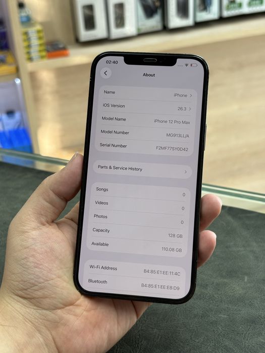 iPhone 12 Pro Max 128Gb 79% 2sim ideal