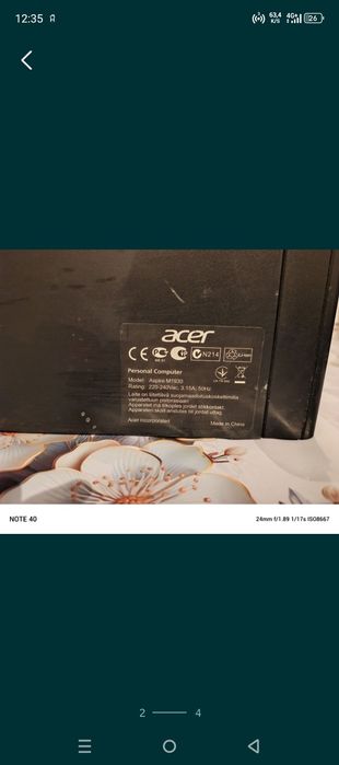 Продам кампютер acer