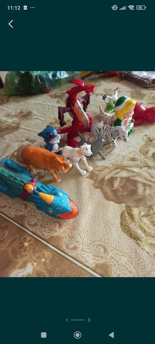 Детски играчки ( колички и животни)