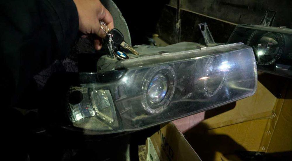 Фары на BMW E36 в хорошем состоянии