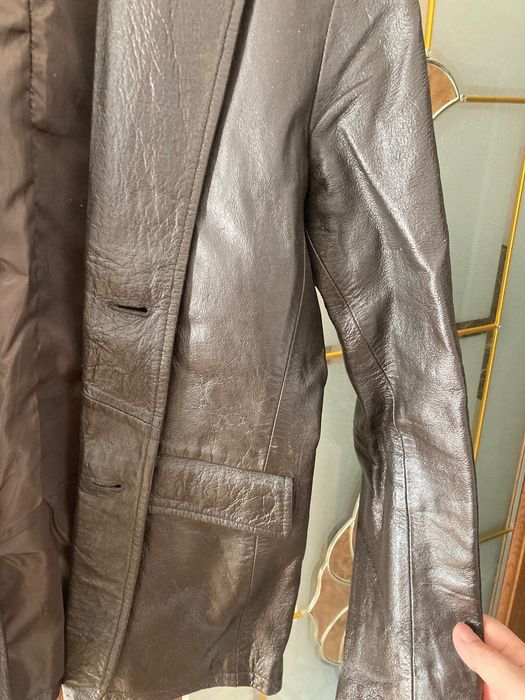 Geacă piele naturală