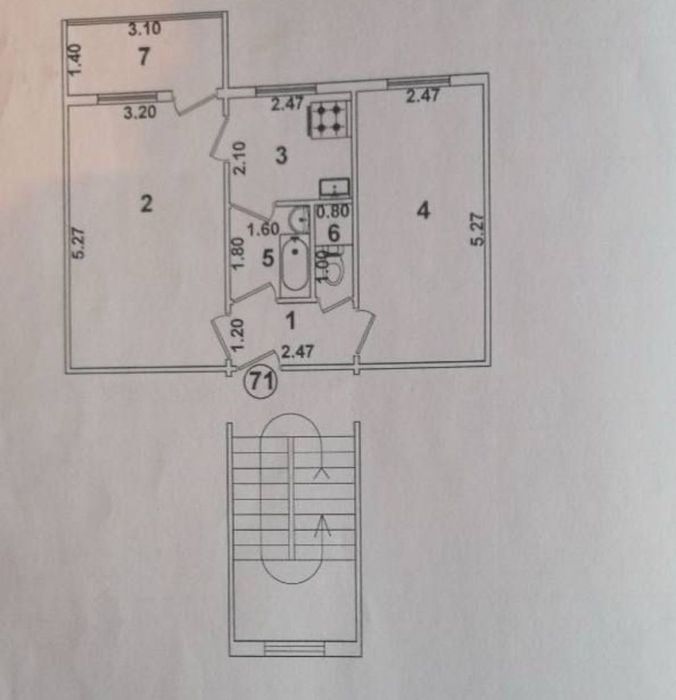 *‼️2\4\4 Возможно Ипотека 48м² ‼️ Чиланзар-14