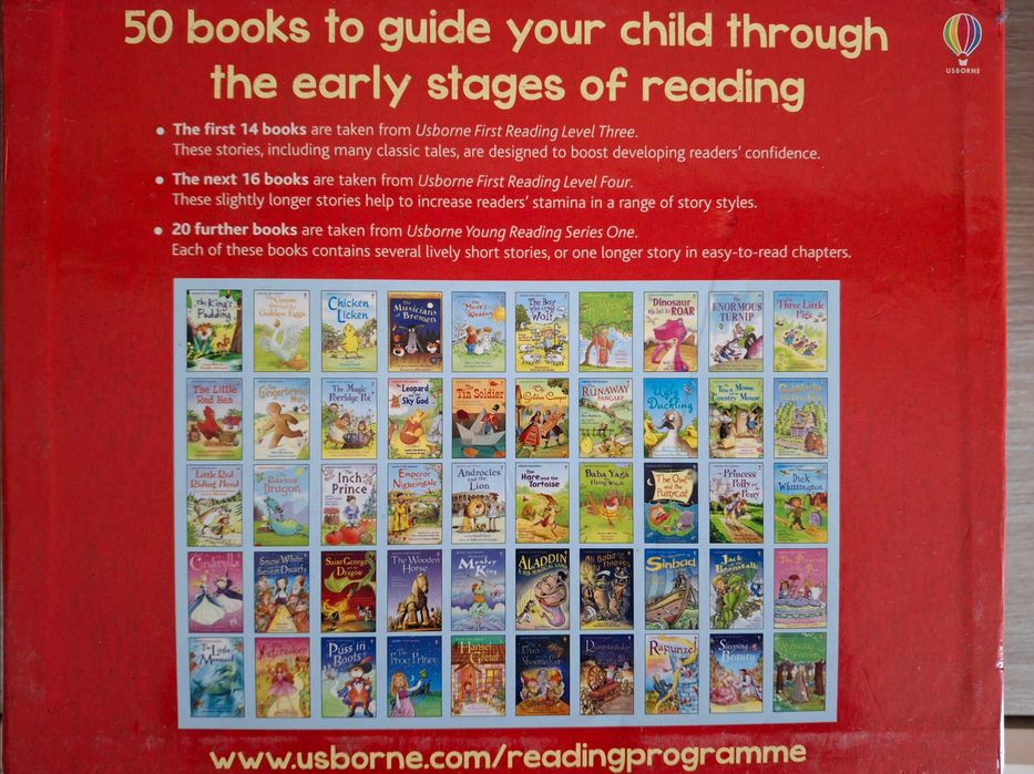 My Reading Library Usborne_50 cărti de povești în limba englezăin