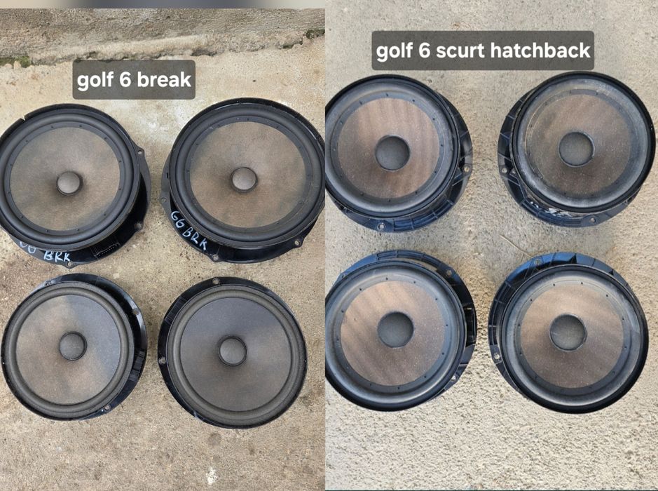 Boxe Vw volkswagen Golf 5 Golf 6 originale pentru break si hatchback