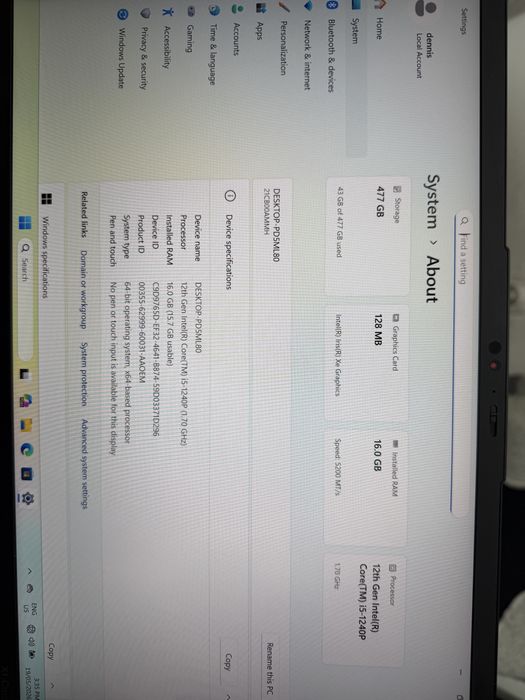 Lenovo Lenovo ThinkPad X1 Carbon Gen 10 – i5 1240P Refurbished