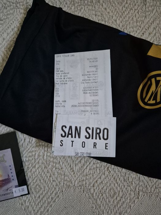 Tricou campioana Inter Milano 2026