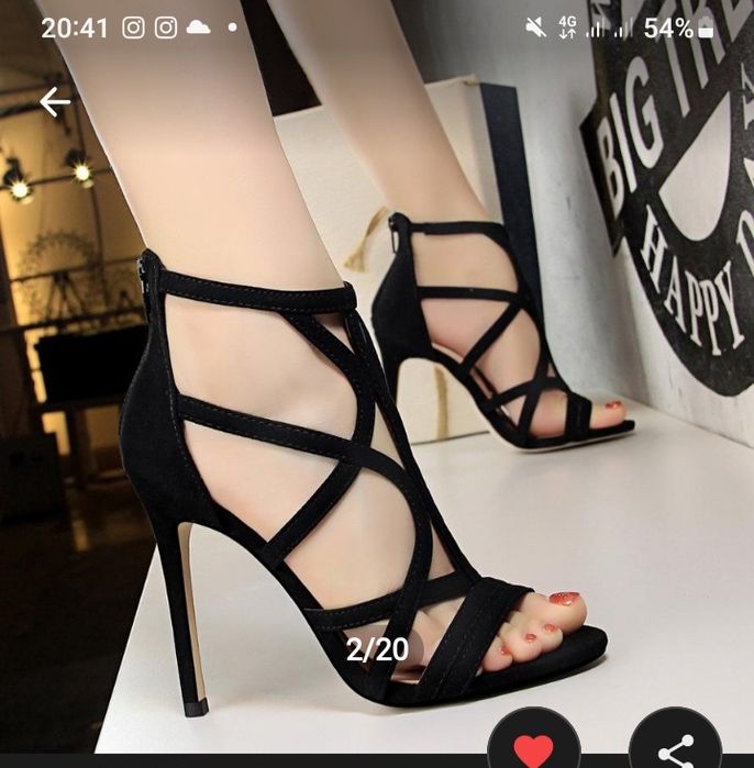 Продам туфли-босоножки вечерние