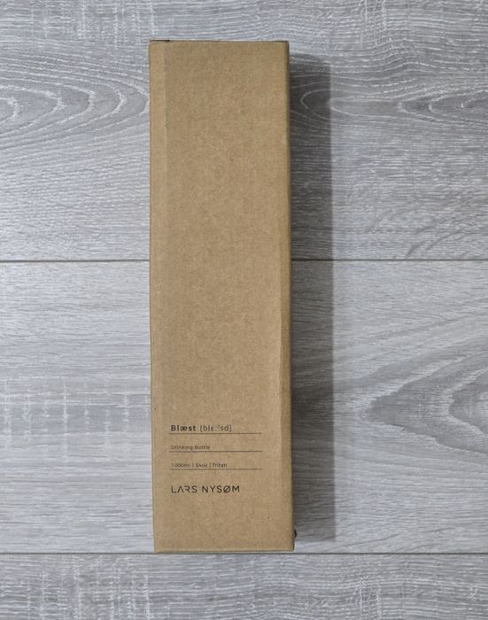 Sticlă de apă LARS NYSØM 1L – Tritan ultraușor, etanș, cu 2 capace