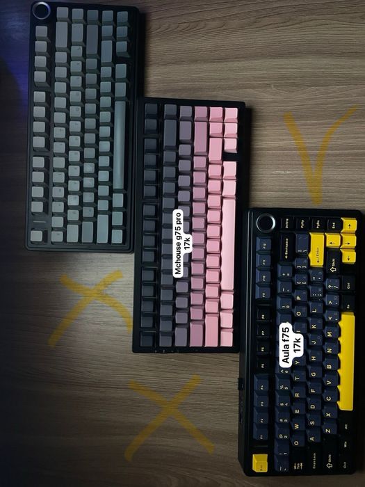 Продам игровую клавиатуру Aula f75