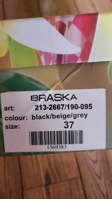 Туфли  Braska 37 размер