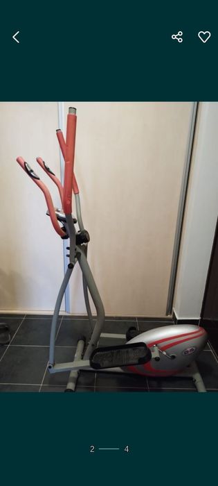 Bicicleta fitness magnetica