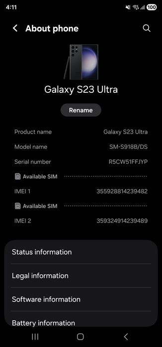 Samsung Galaxy S23 Ultra