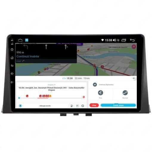 Navigatie Peugeot Partner 2018 - 2024 , 2GB 4GB 8GB Camera Marsarier