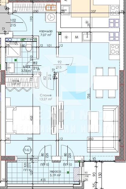 Продава се Двустаен апартамент в Пловдив, Тракия - 74 кв.м за 1622 €/кв.м - Снимка #3