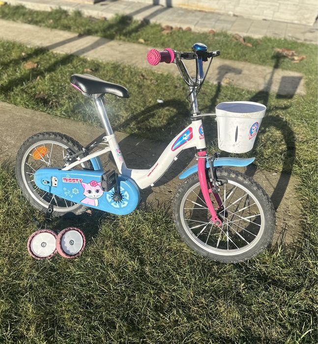 Bicicleta copii cu roti ajutatoare