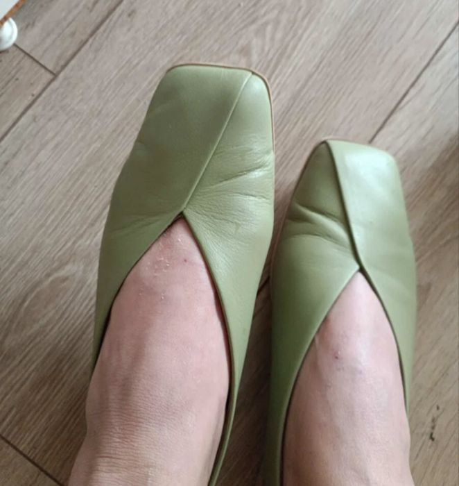 Saboti piele naturala