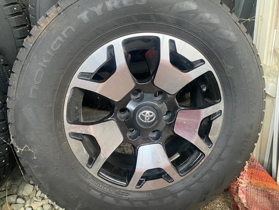 Шипованые шины+ диски 265/65/R17